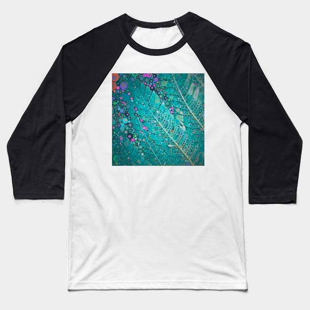 Flora Baseball T-Shirt by ARTISTWERQ